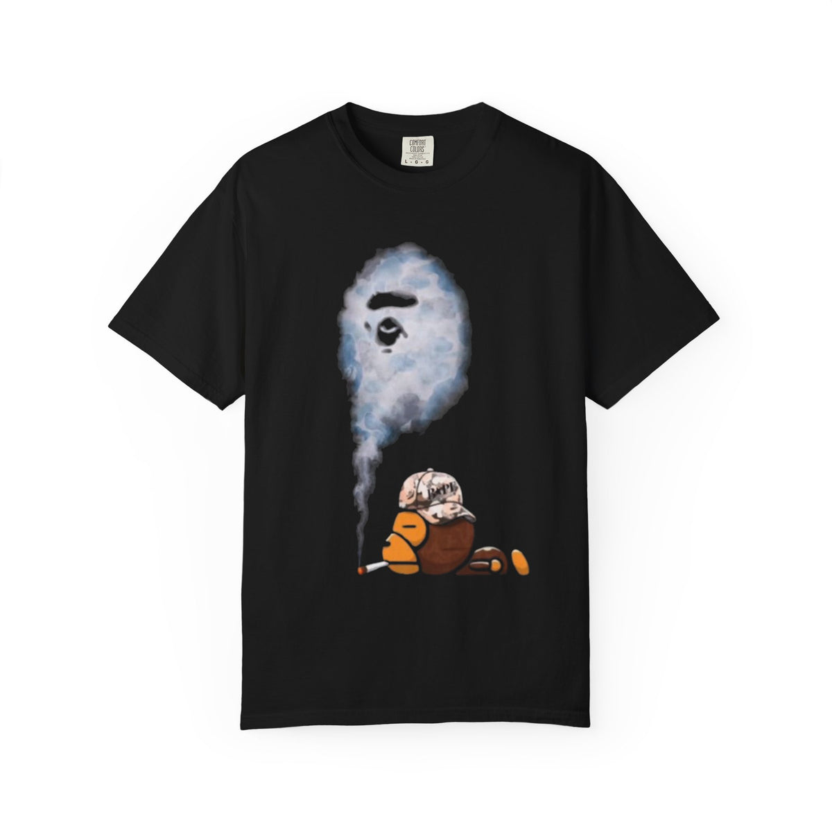 Smoky Bape Tee — Graphic T-Shirt