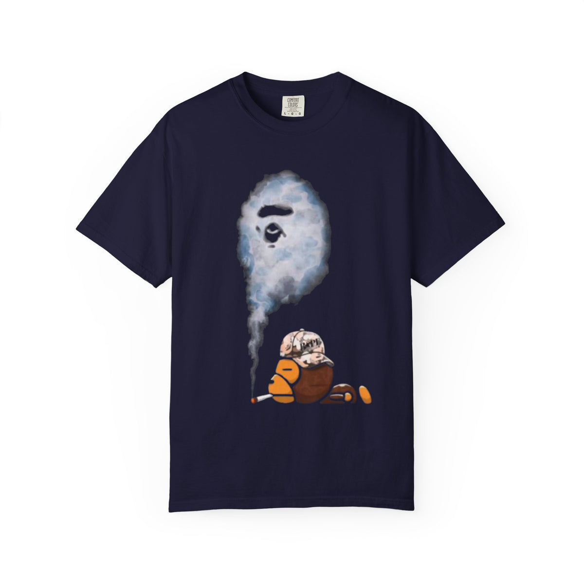 Smoky Bape Tee — Graphic T-Shirt