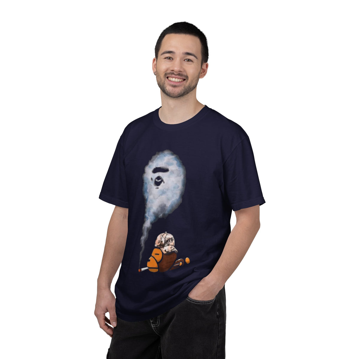 Smoky Bape Tee — Graphic T-Shirt